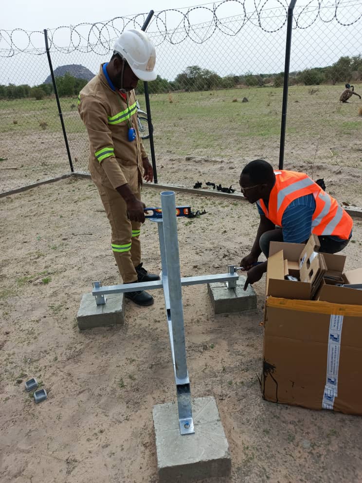 Gestion intégrée des ressources naturelles station météorologique